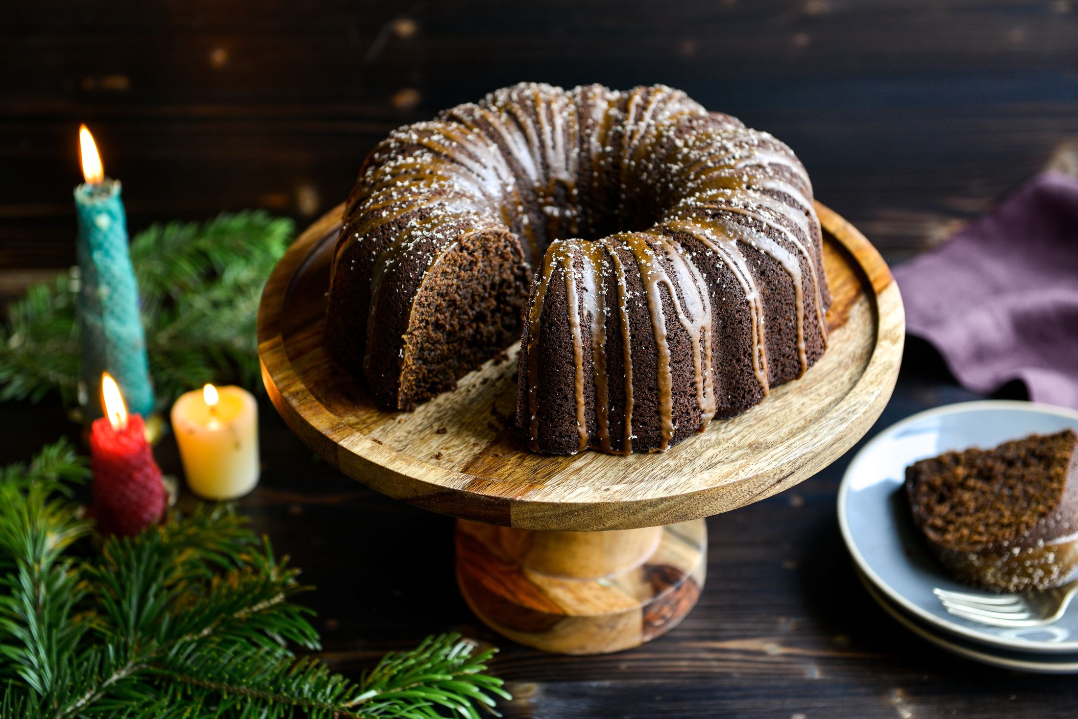 GLUTEN-FREE DAIRY-FREE GINGERBREAD BUNDT CAKE-3